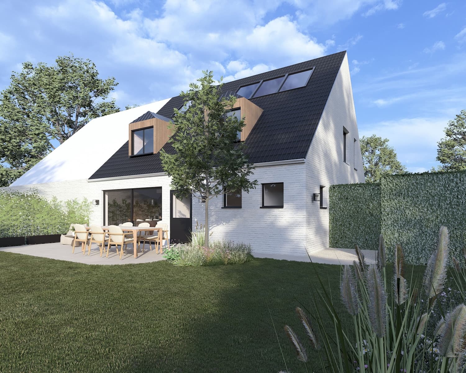 Energiezuinige gezinswoning Sint-Martens-Latem - Slaapkamer