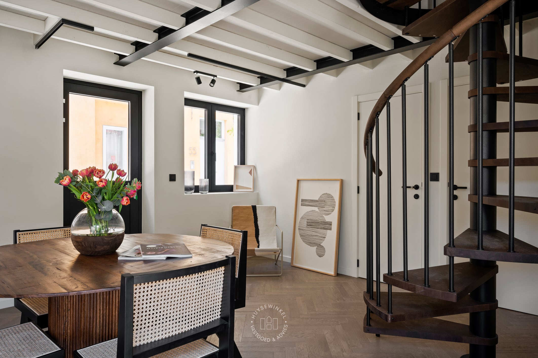 Stadswoning Tinnenpotstraat - Moderne keuken